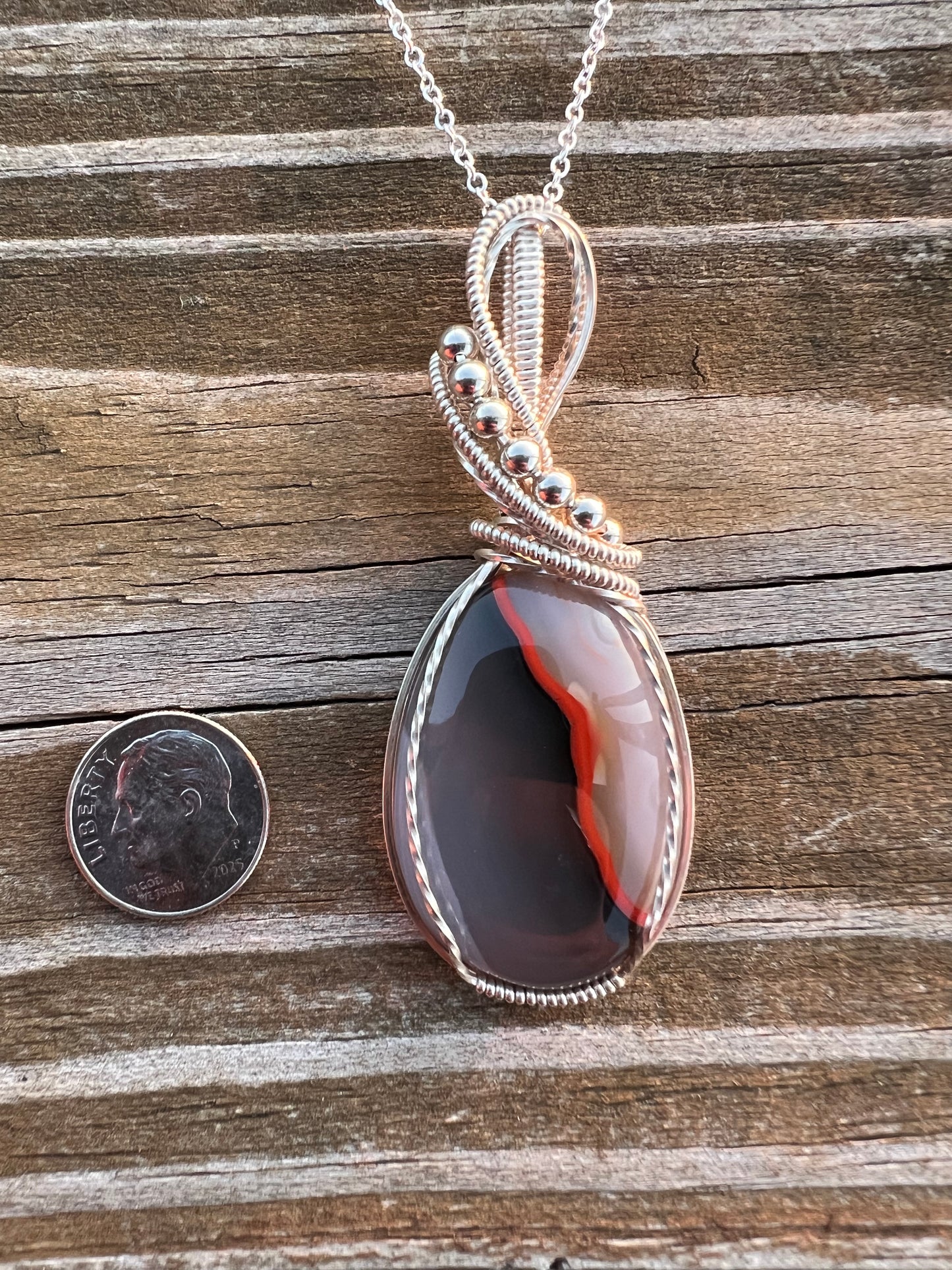 Kentucky Agate Pendant