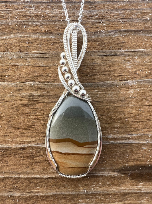 Cripple Creek Jasper Pendant
