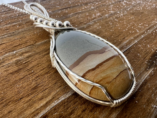 Cripple Creek Jasper Pendant