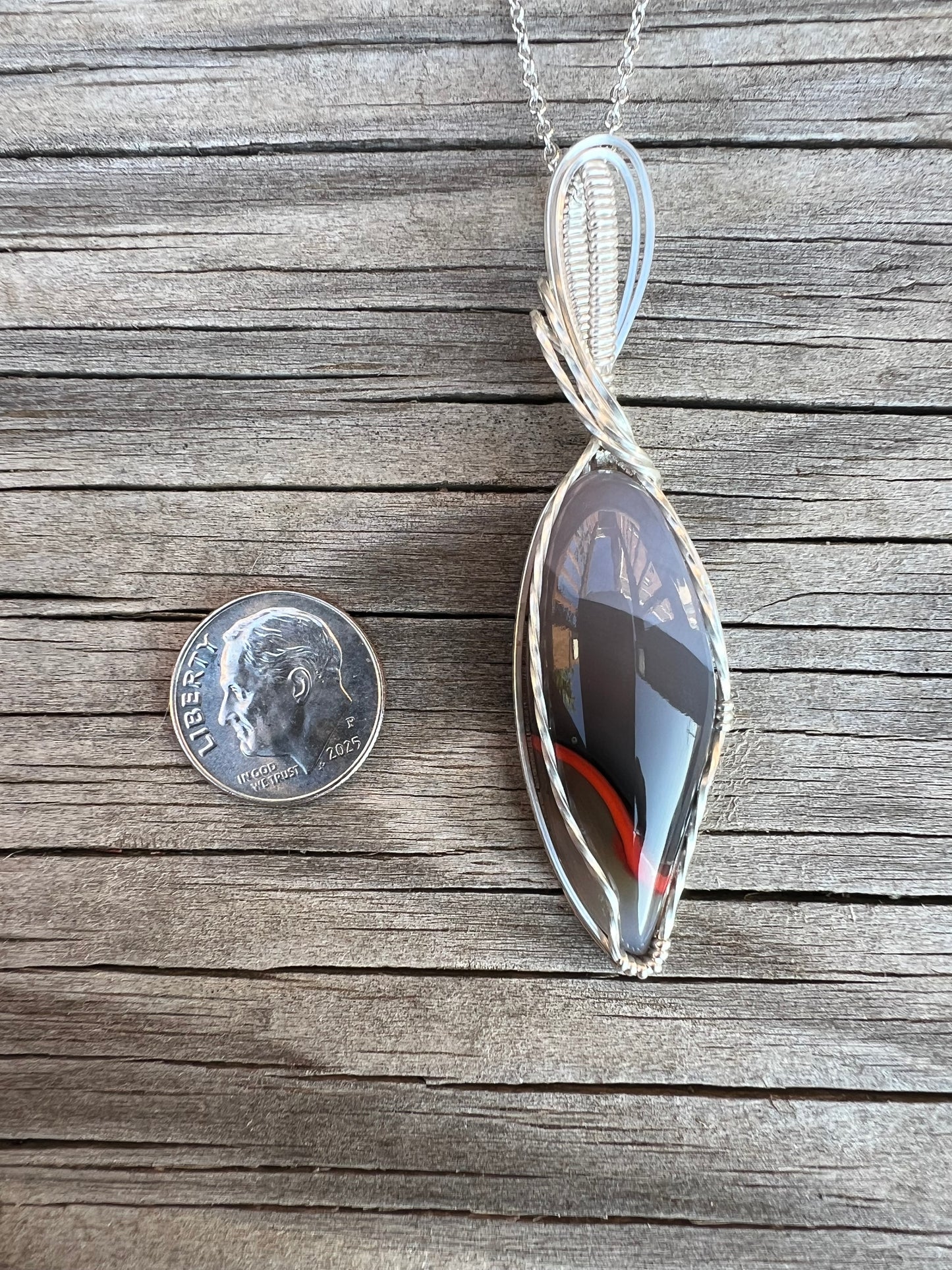 Kentucky Agate Pendant