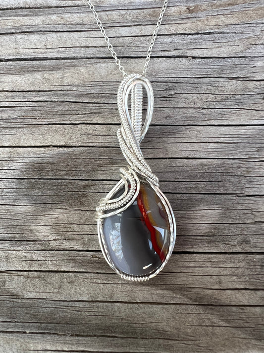 Kentucky Agate Pendant
