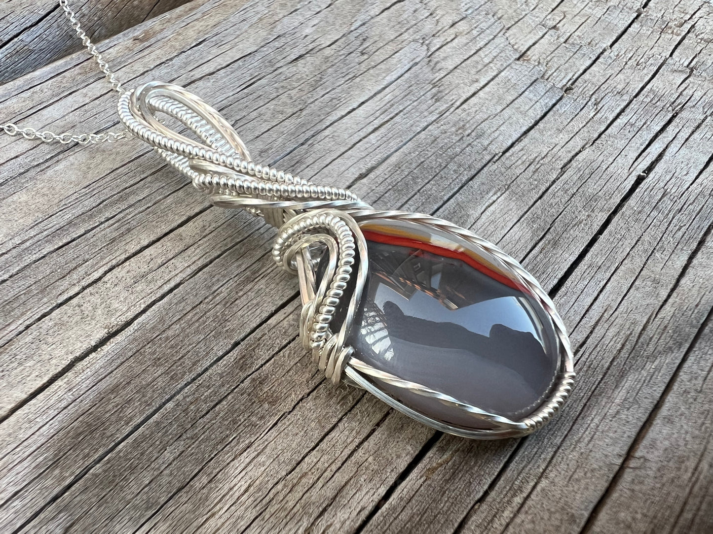 Kentucky Agate Pendant