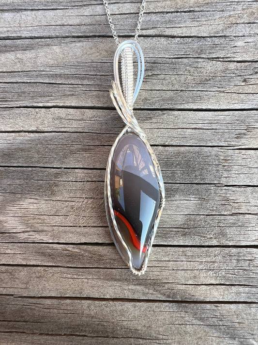 Kentucky Agate Pendant