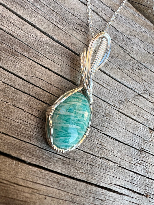 Amazonite Pendant