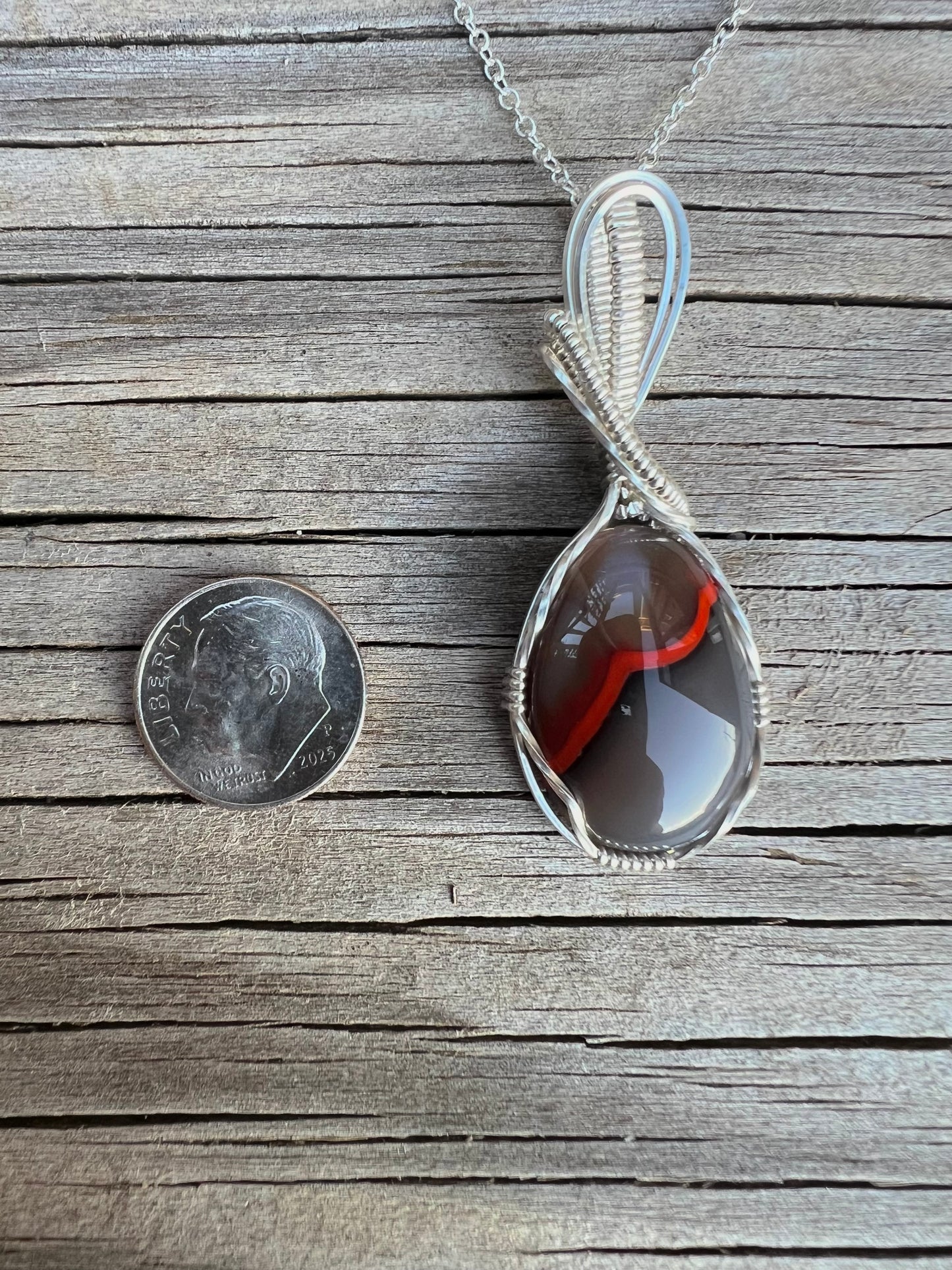 Kentucky Agate Pendant
