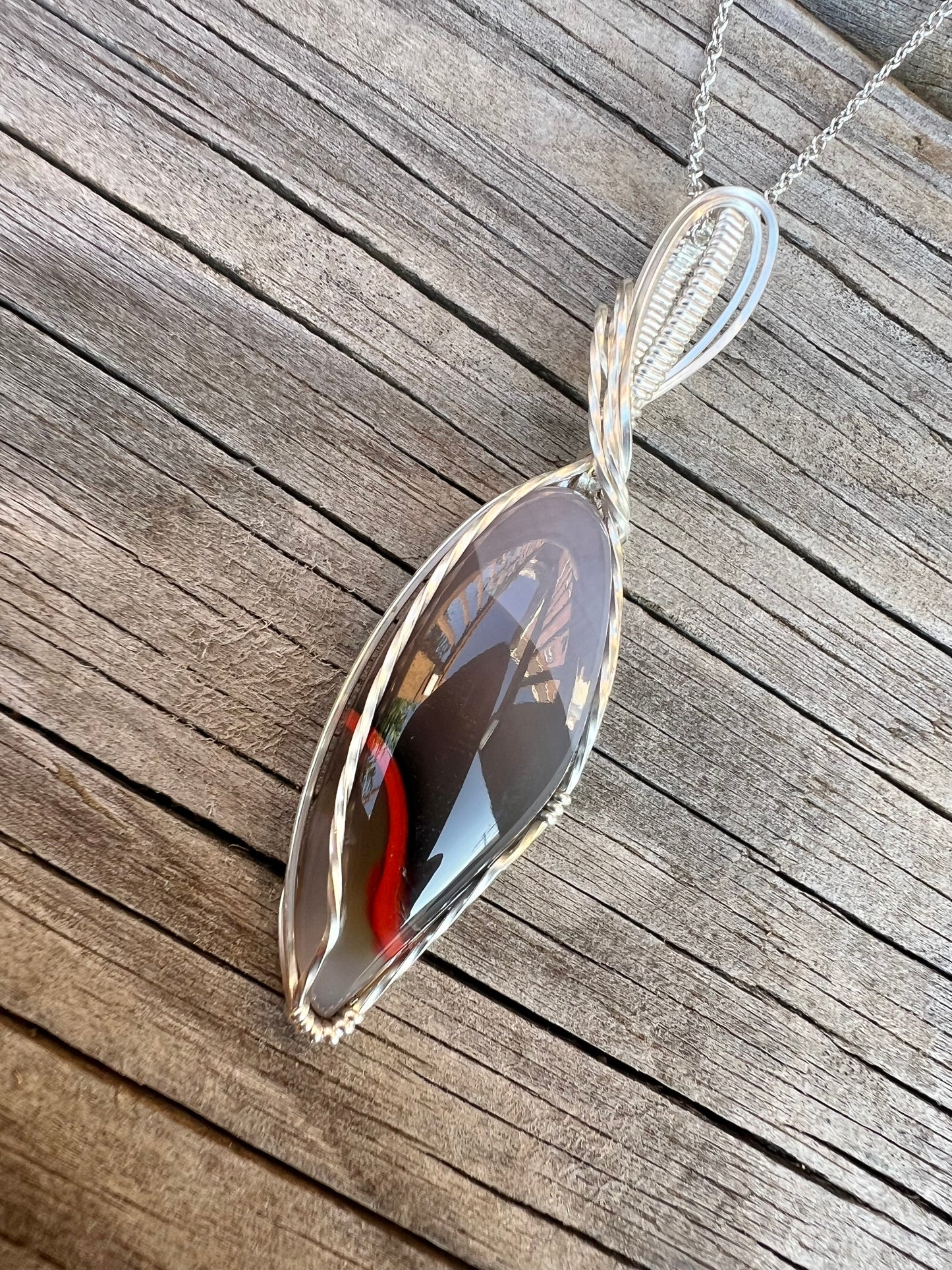 Kentucky Agate Pendant