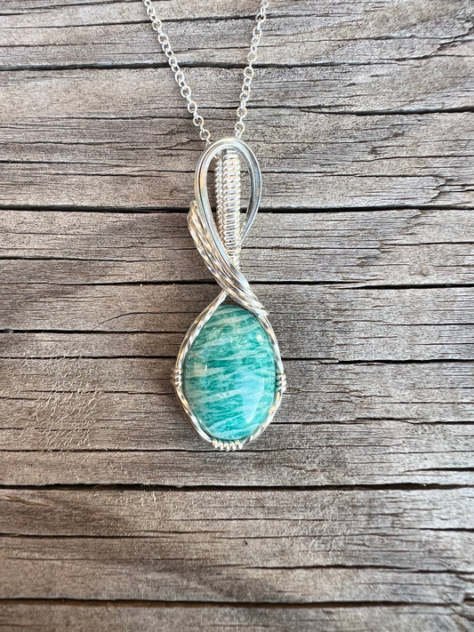 Amazonite Pendant