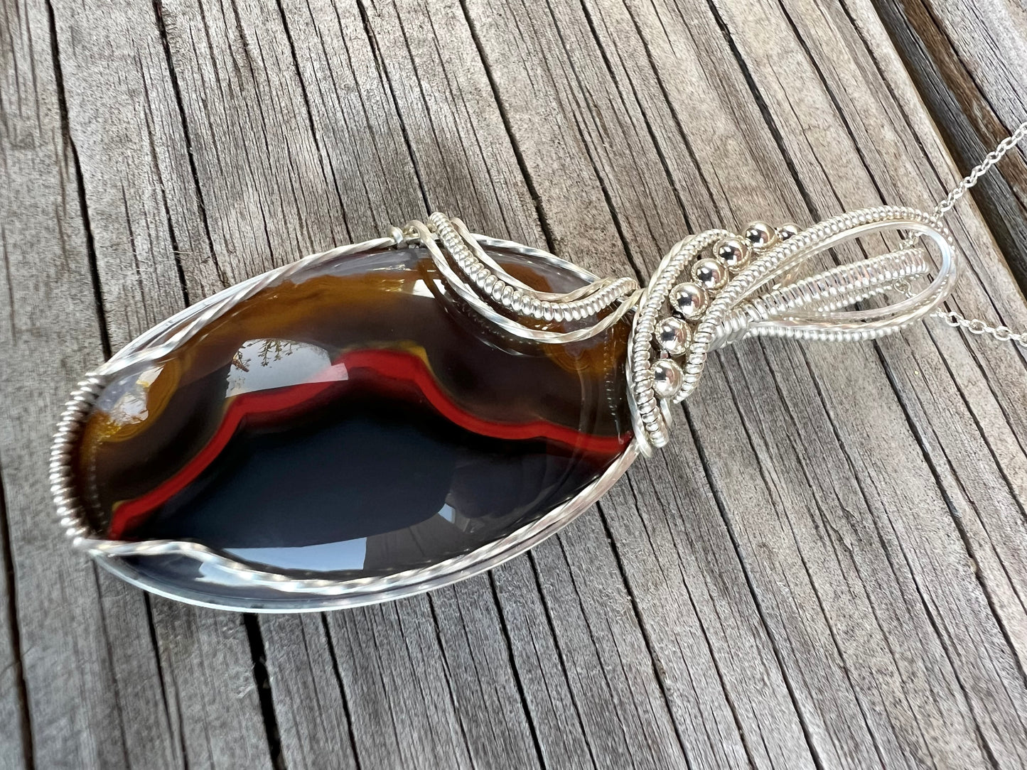 Kentucky Agate Pendant