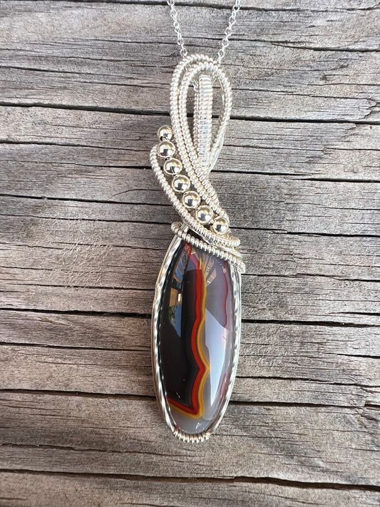 Kentucky Agate Pendant