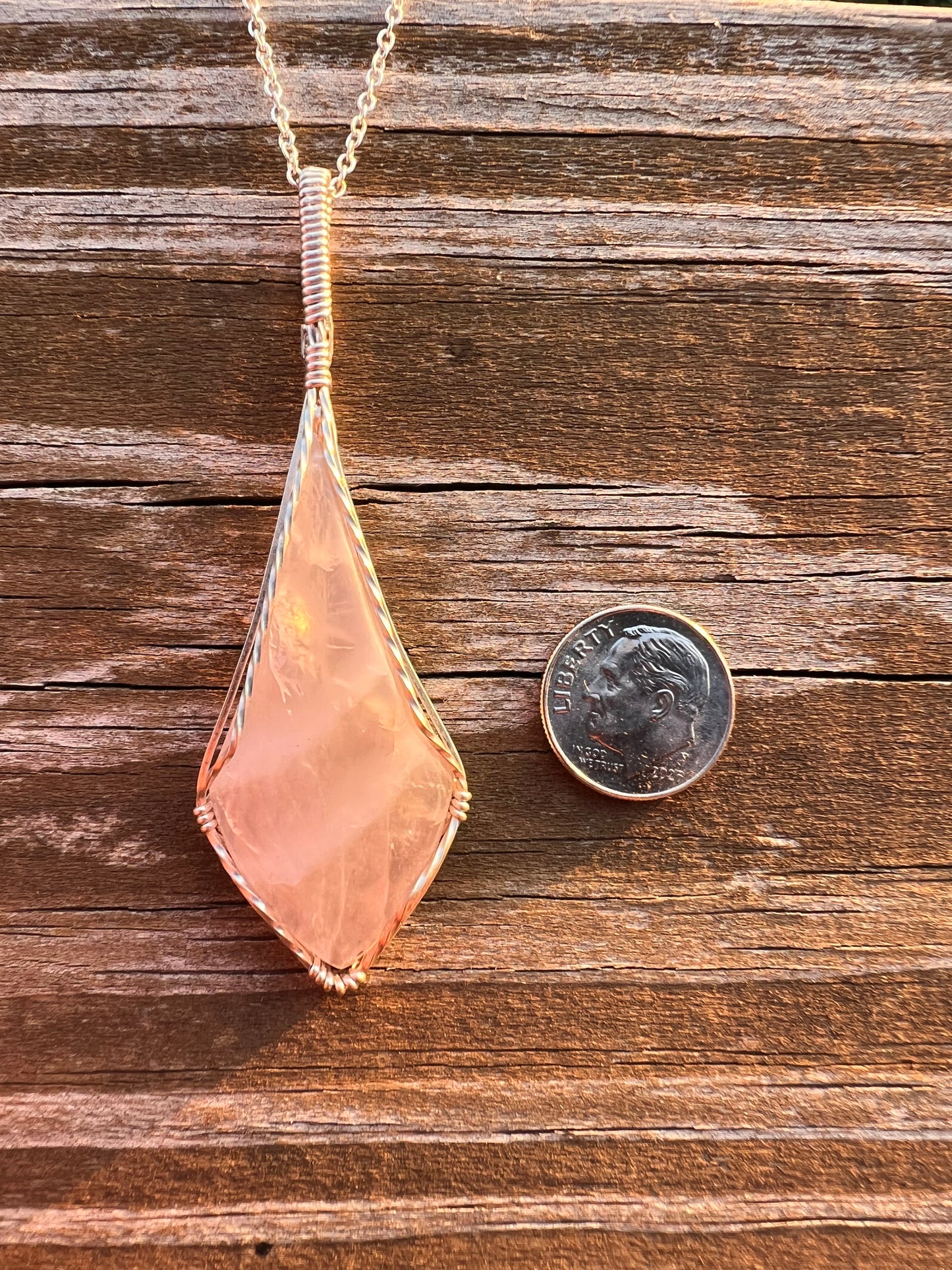 Rose Quartz Pendant
