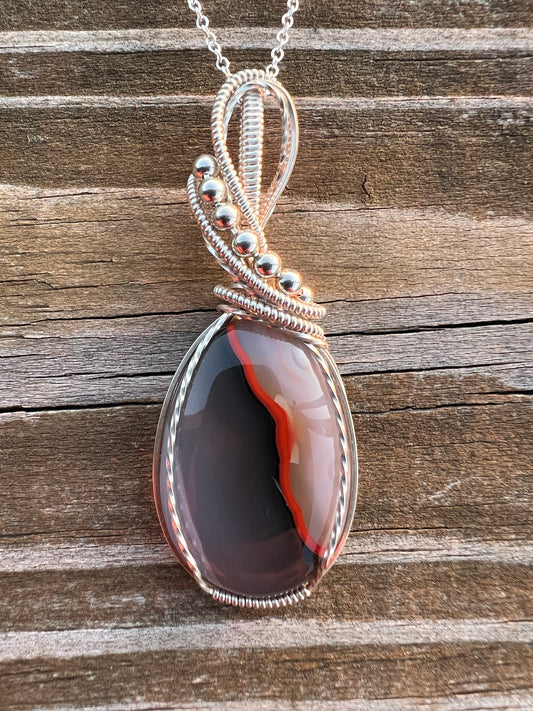 Kentucky Agate Pendant