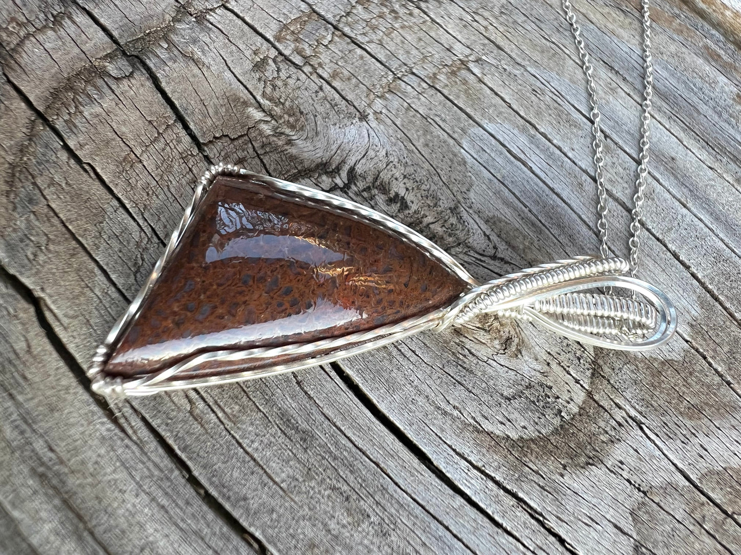 Dinosaur Bone Pendant