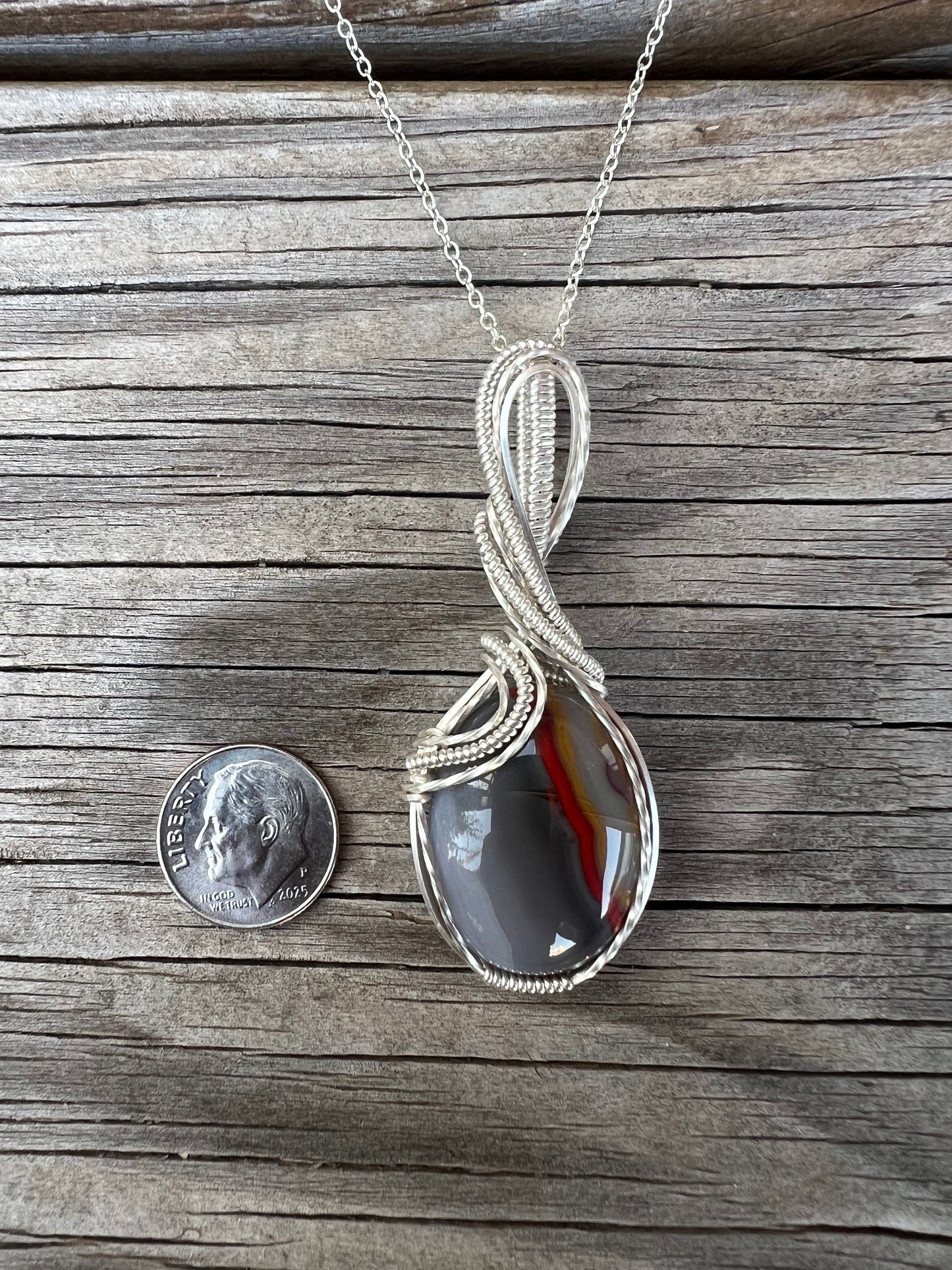 Kentucky Agate Pendant