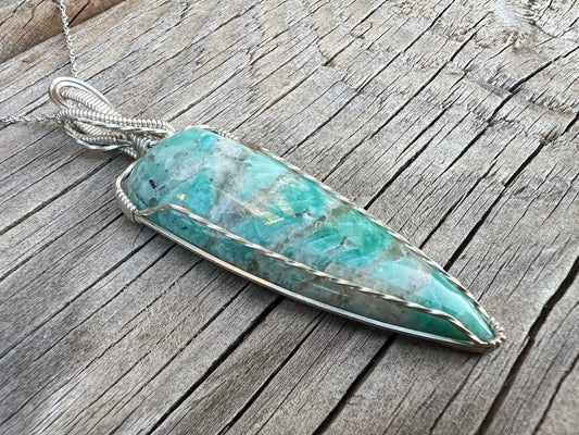 Amazonite Pendant