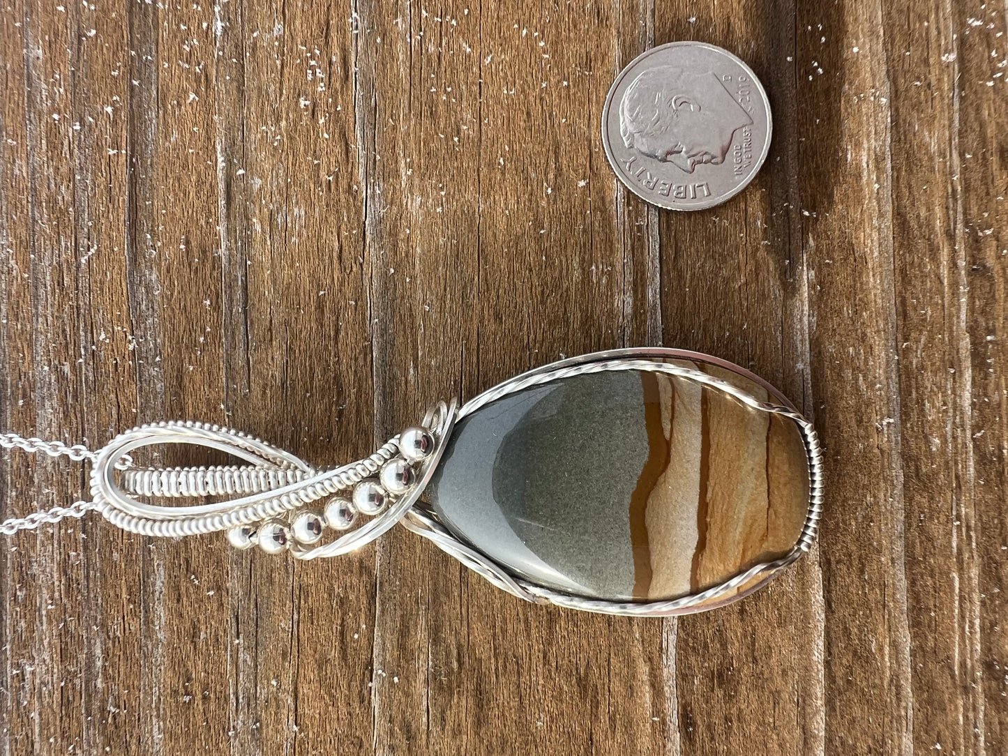 Cripple Creek Jasper Pendant
