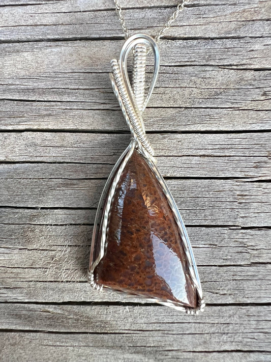 Dinosaur Bone Pendant