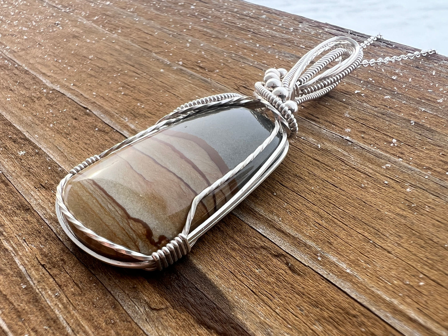Cripple Creek Jasper Pendant