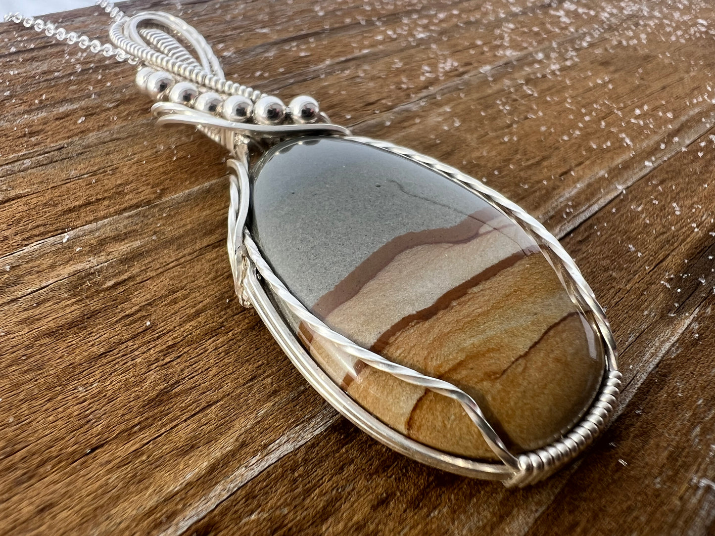 Cripple Creek Jasper Pendant