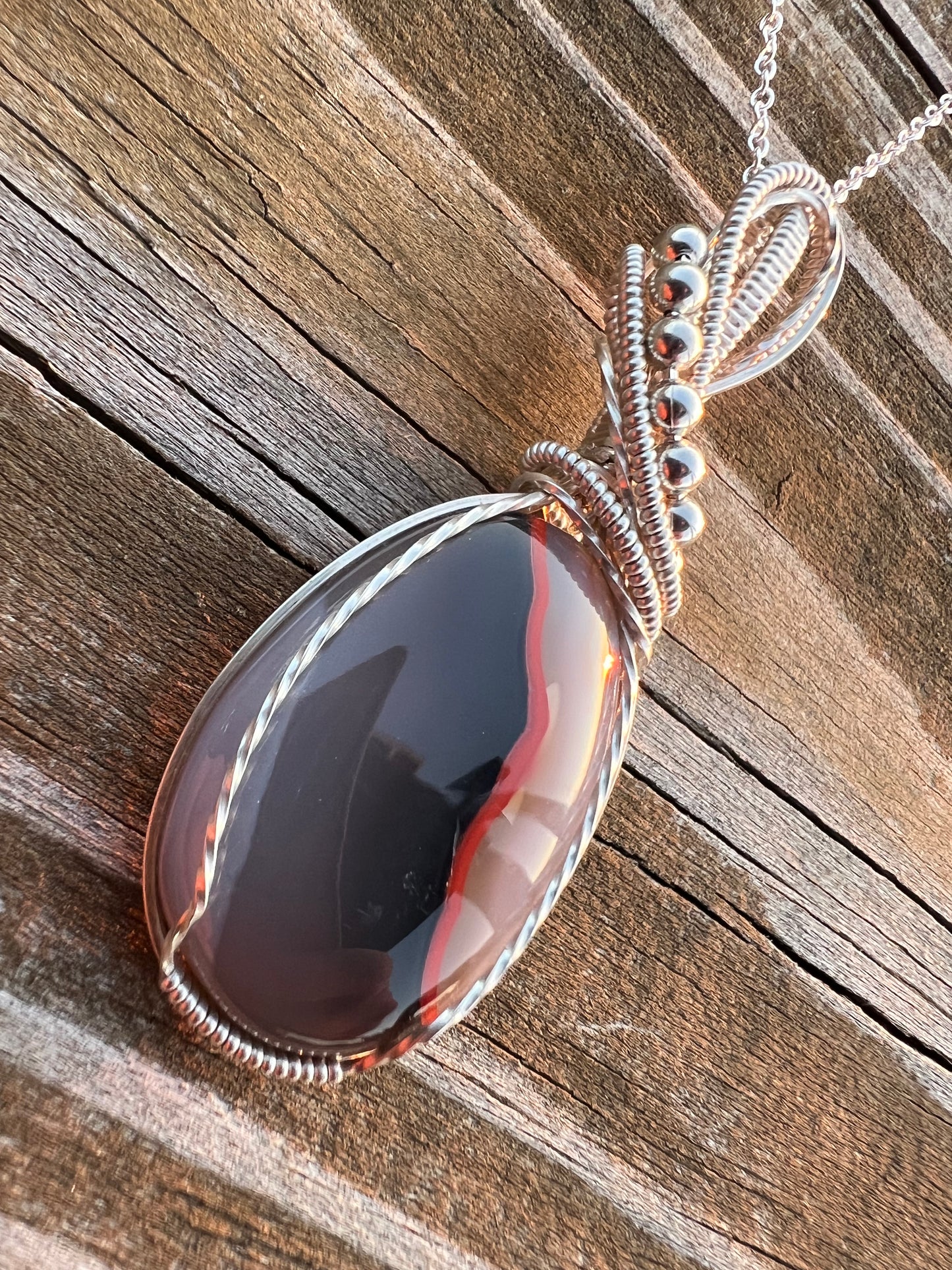 Kentucky Agate Pendant