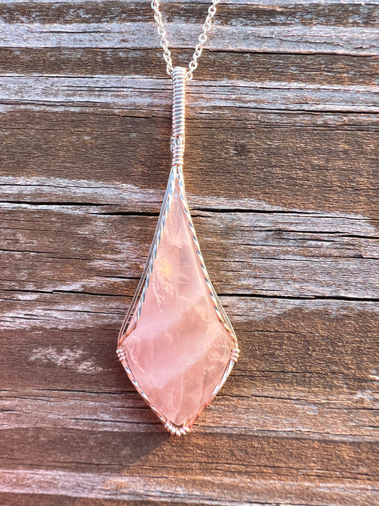 Rose Quartz Pendant