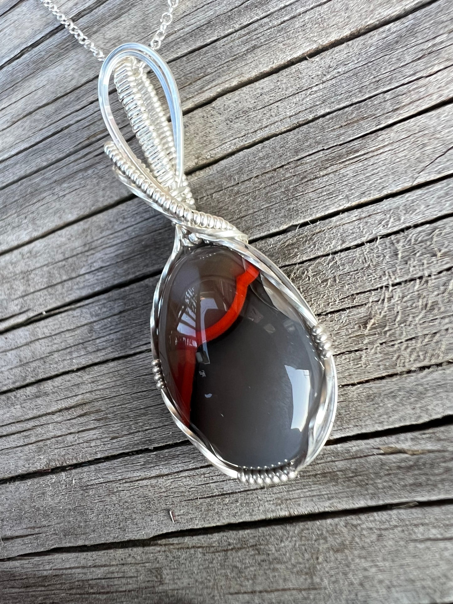 Kentucky Agate Pendant