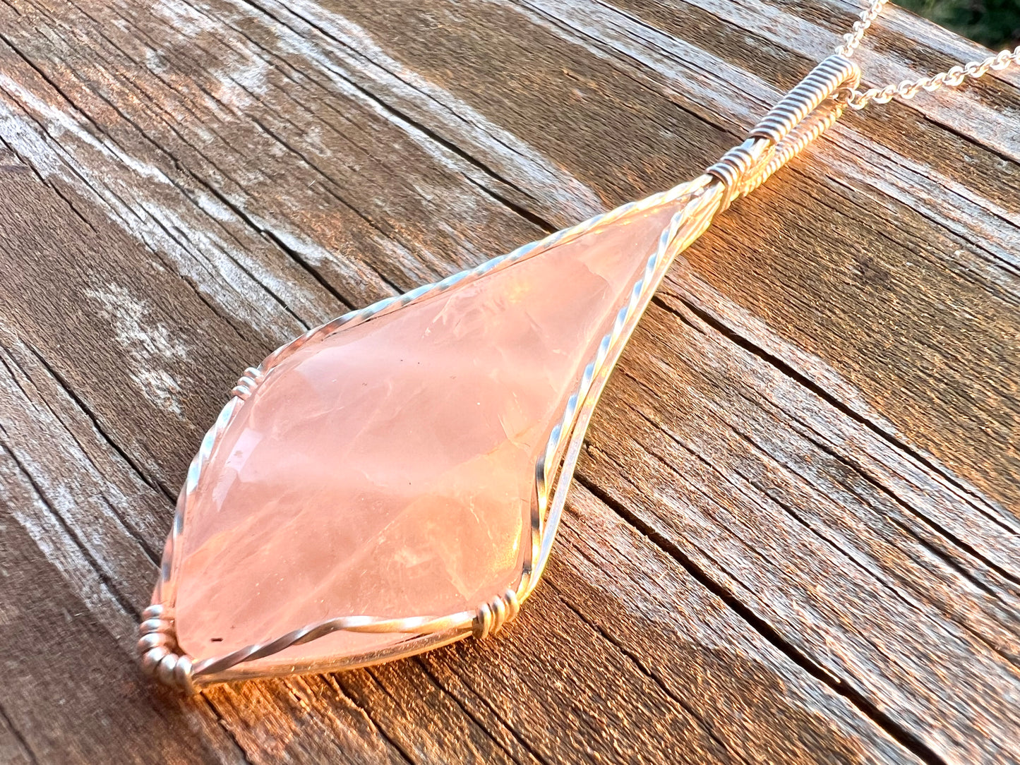 Rose Quartz Pendant
