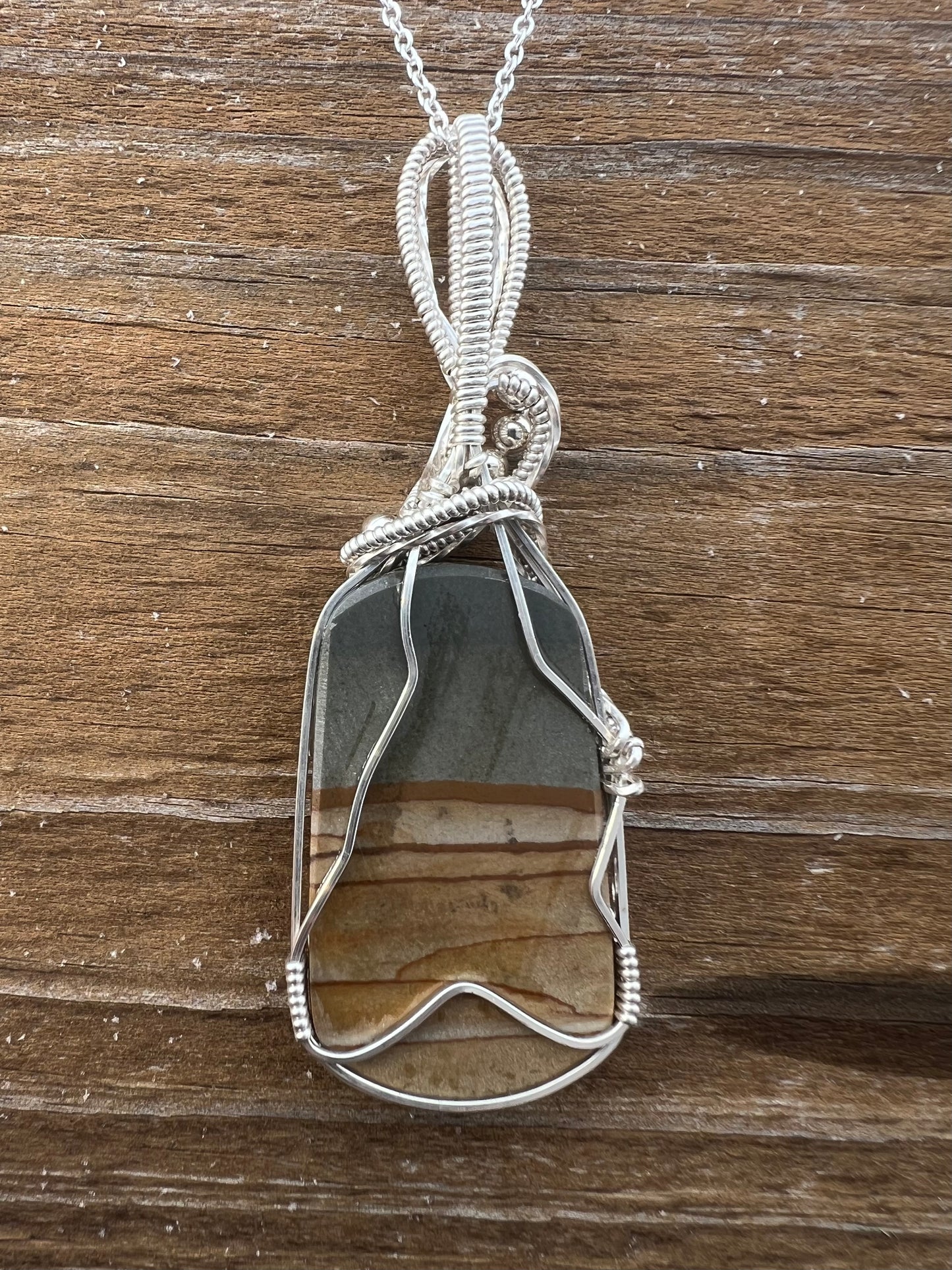 Cripple Creek Jasper Pendant