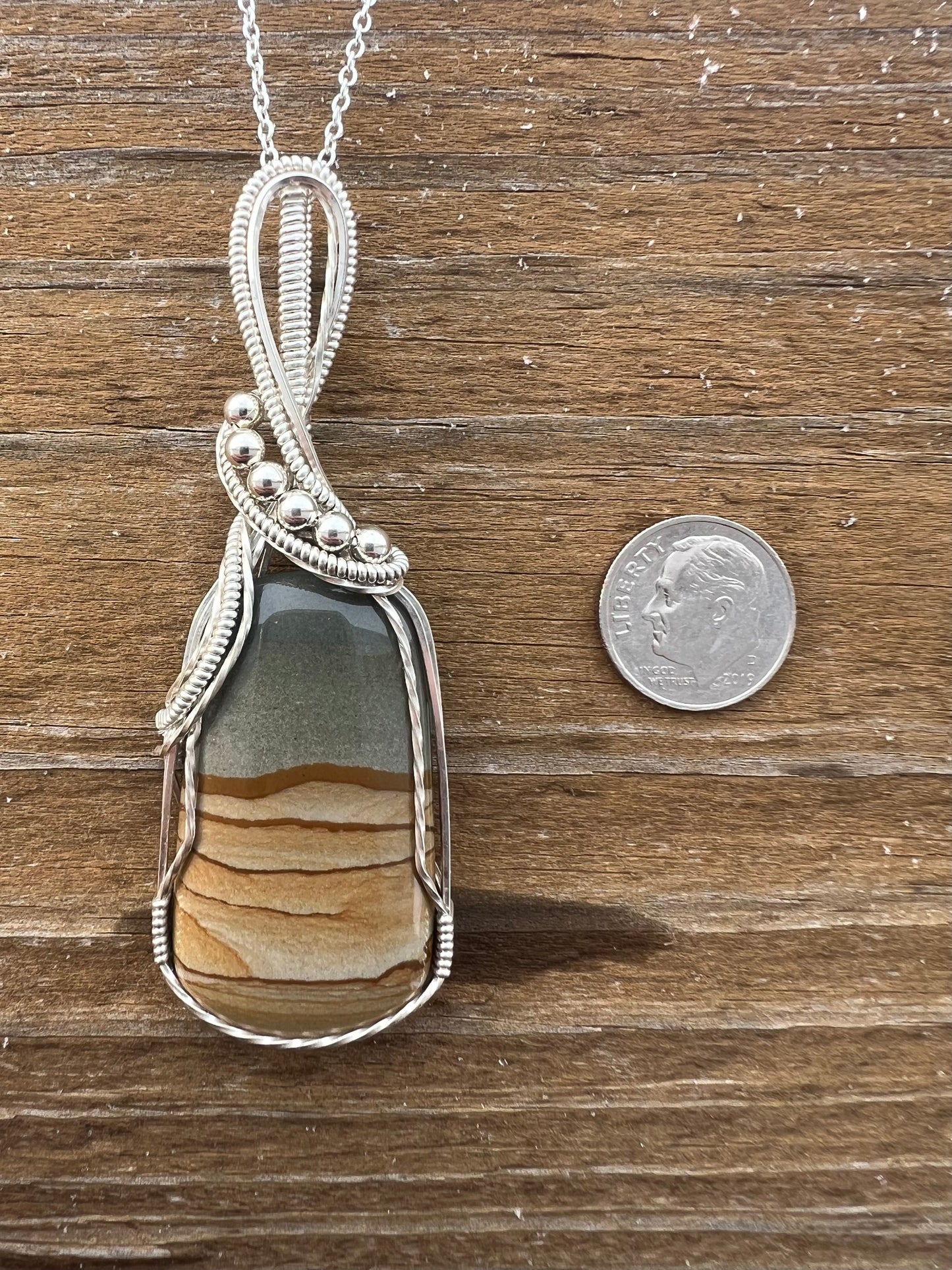 Cripple Creek Jasper Pendant