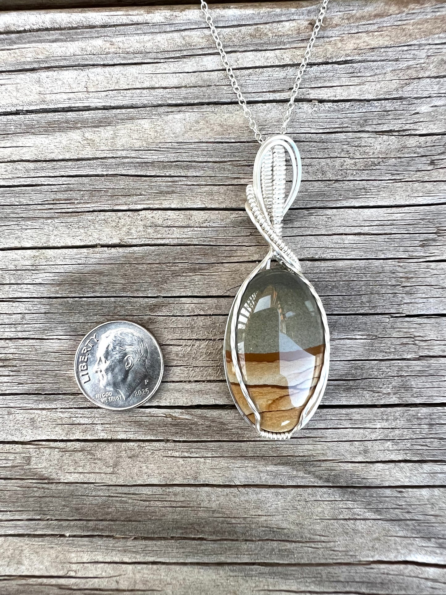 Cripple Creek Jasper Pendant