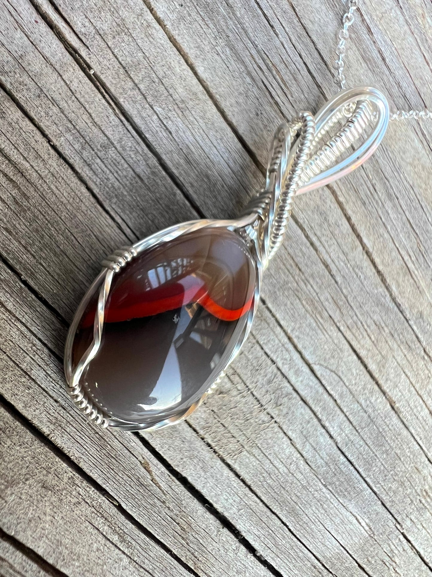 Kentucky Agate Pendant
