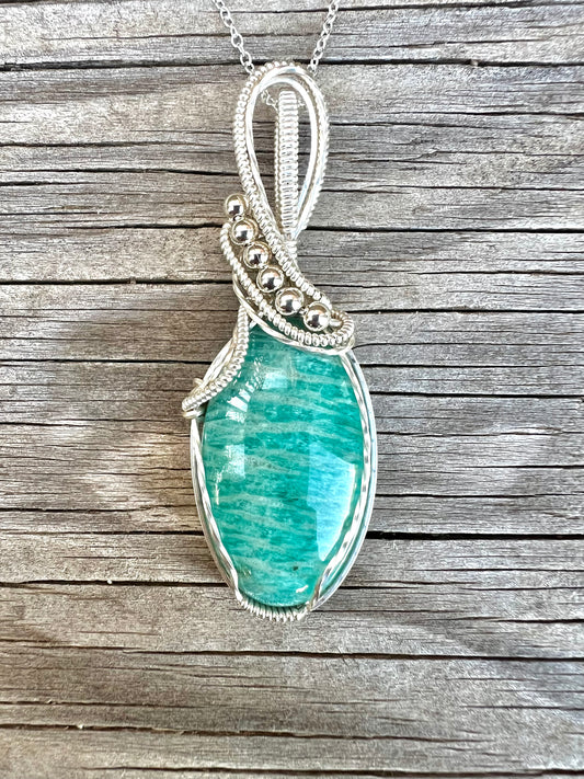 Amazonite Pendant