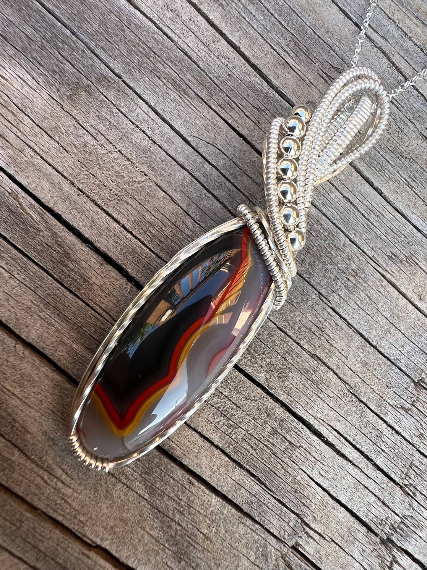 Kentucky Agate Pendant