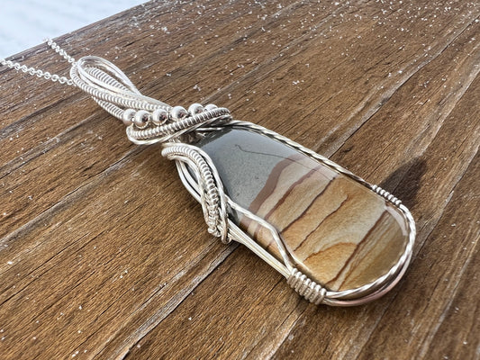 Cripple Creek Jasper Pendant