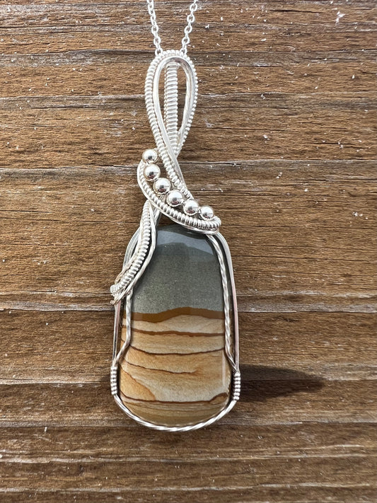 Cripple Creek Jasper Pendant