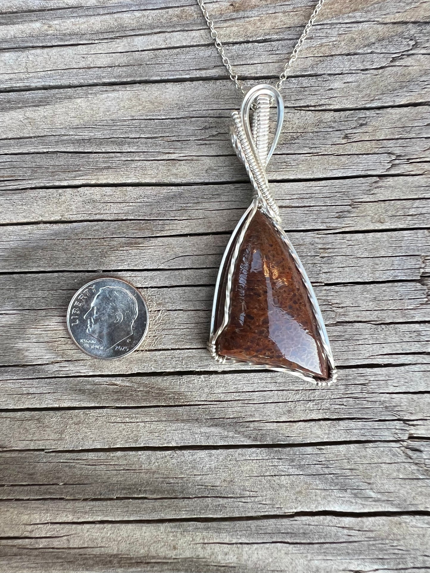 Dinosaur Bone Pendant