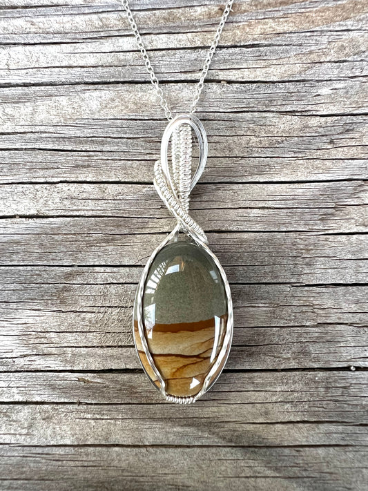 Cripple Creek Jasper Pendant