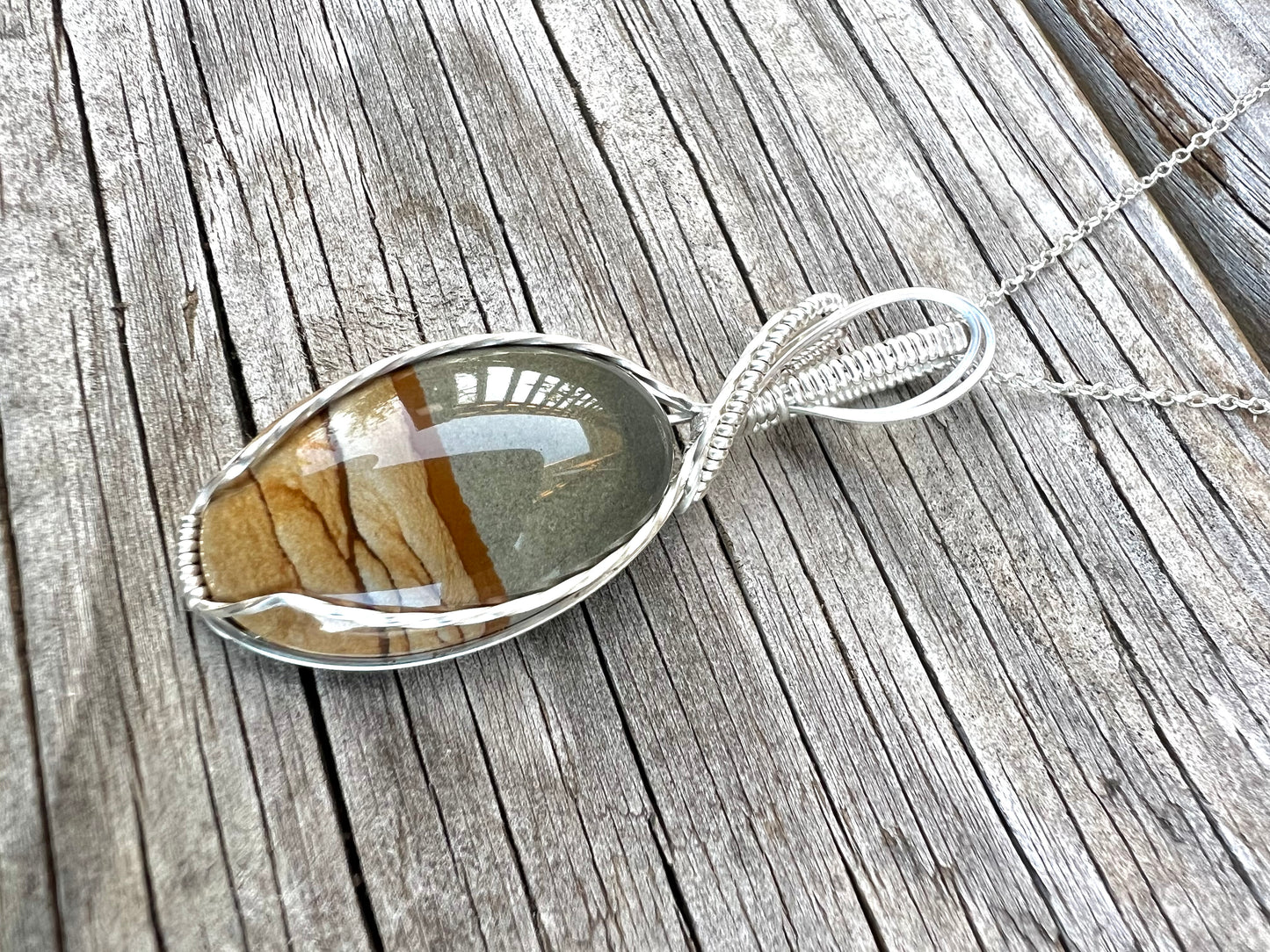 Cripple Creek Jasper Pendant