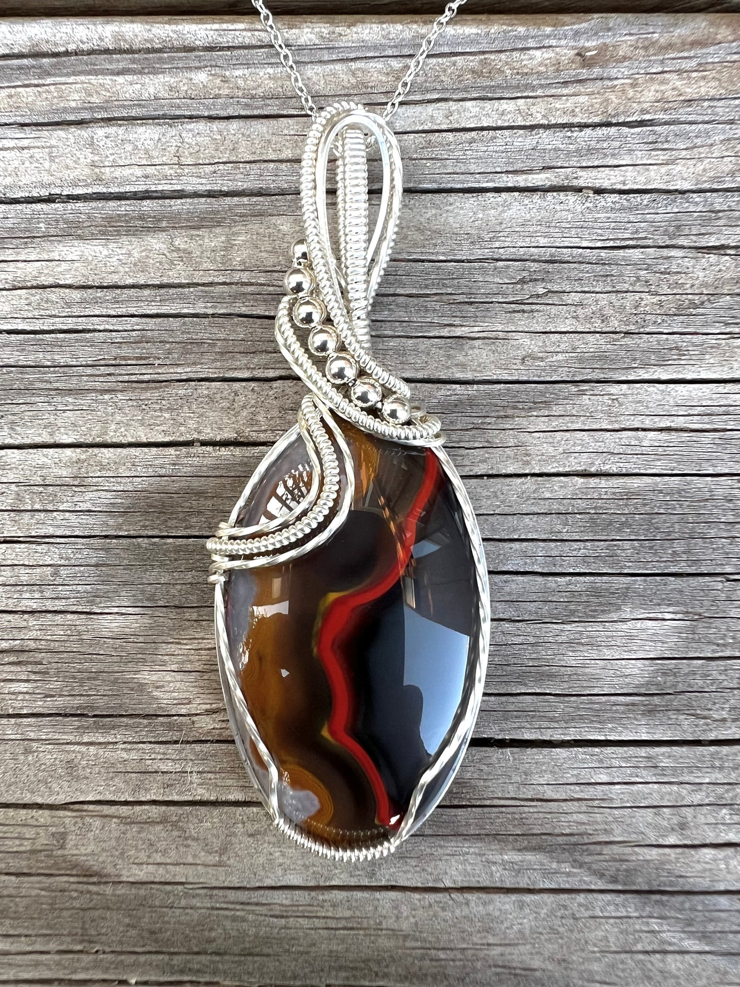Kentucky Agate Pendant