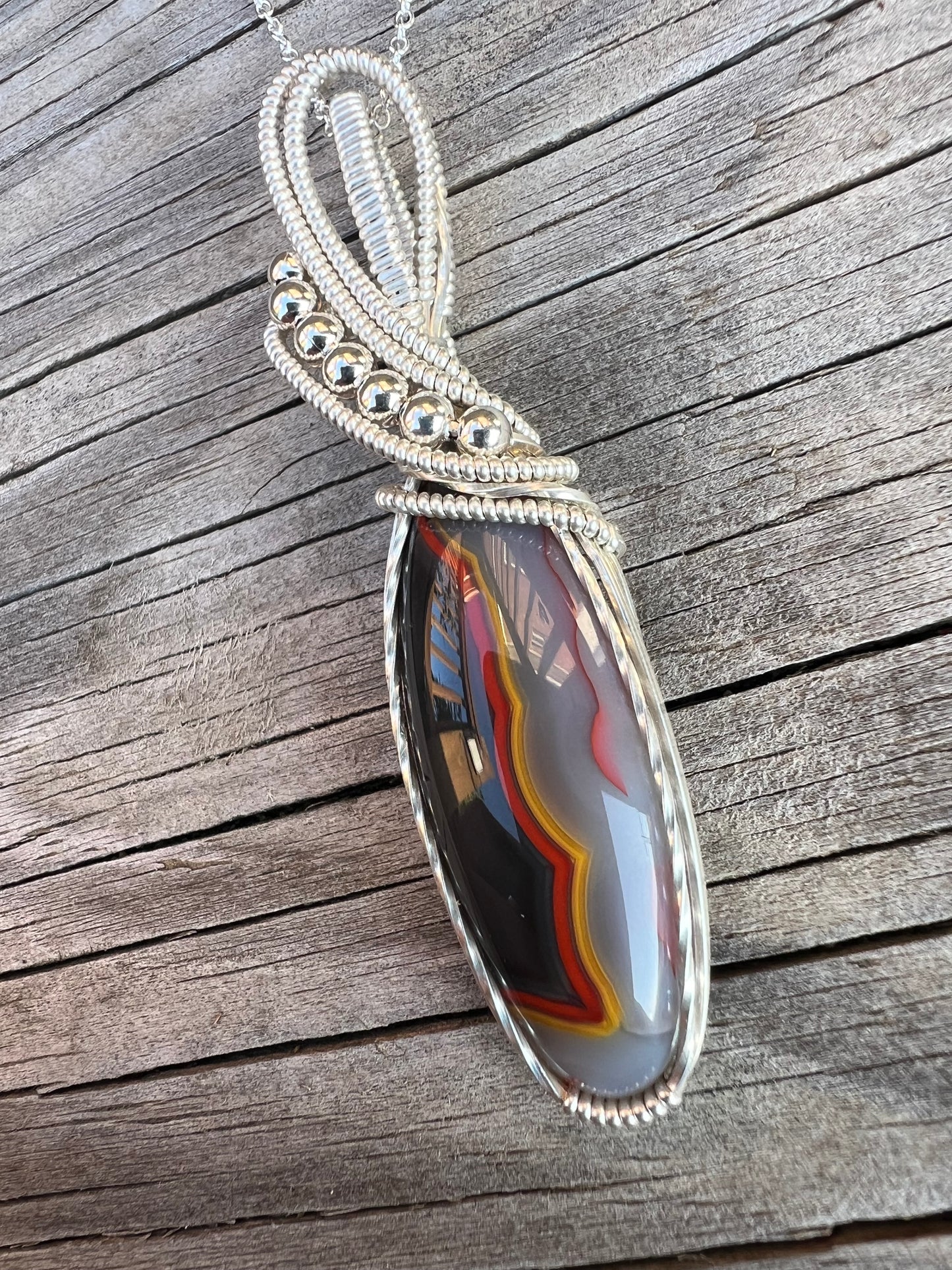 Kentucky Agate Pendant