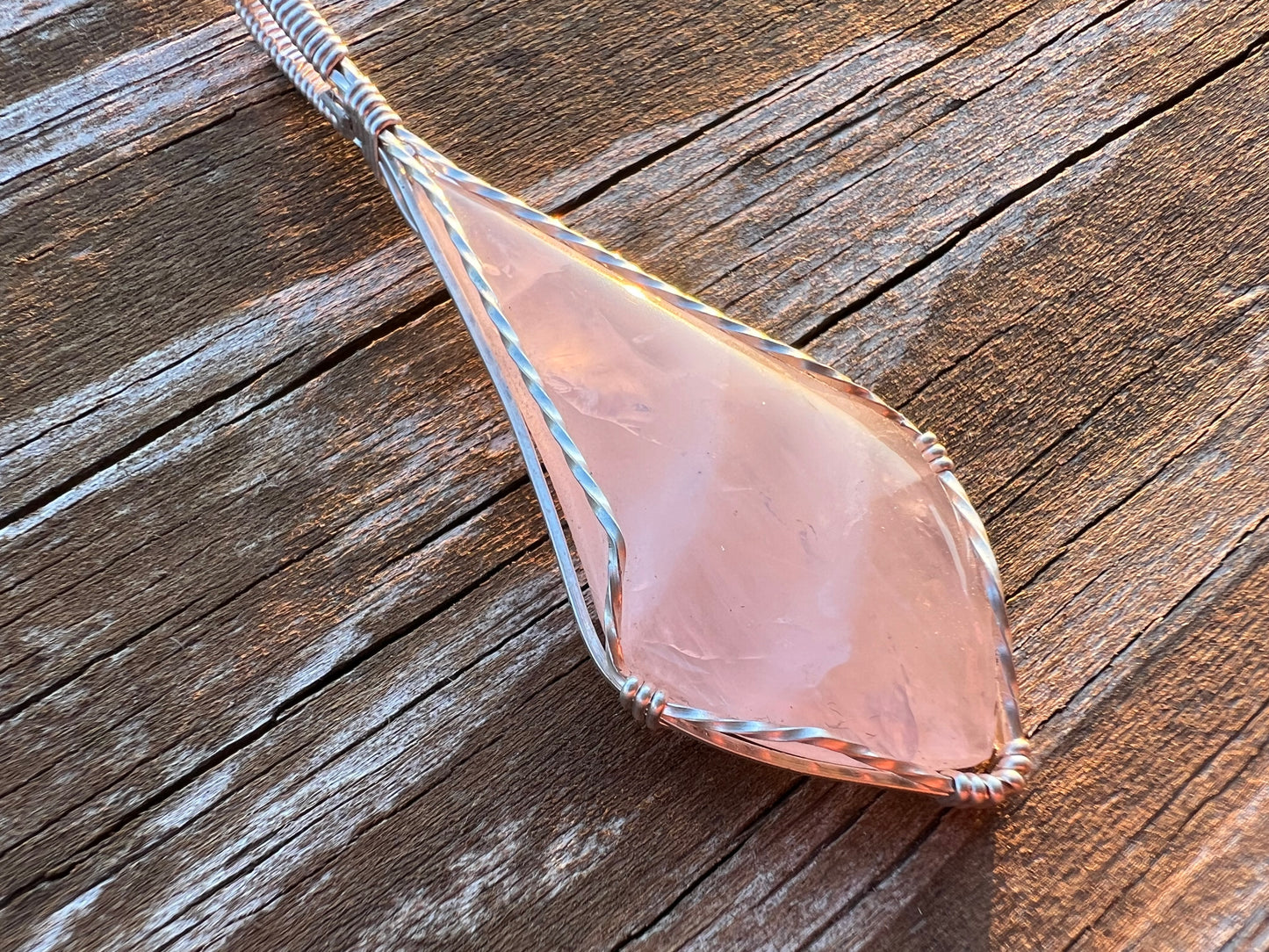 Rose Quartz Pendant