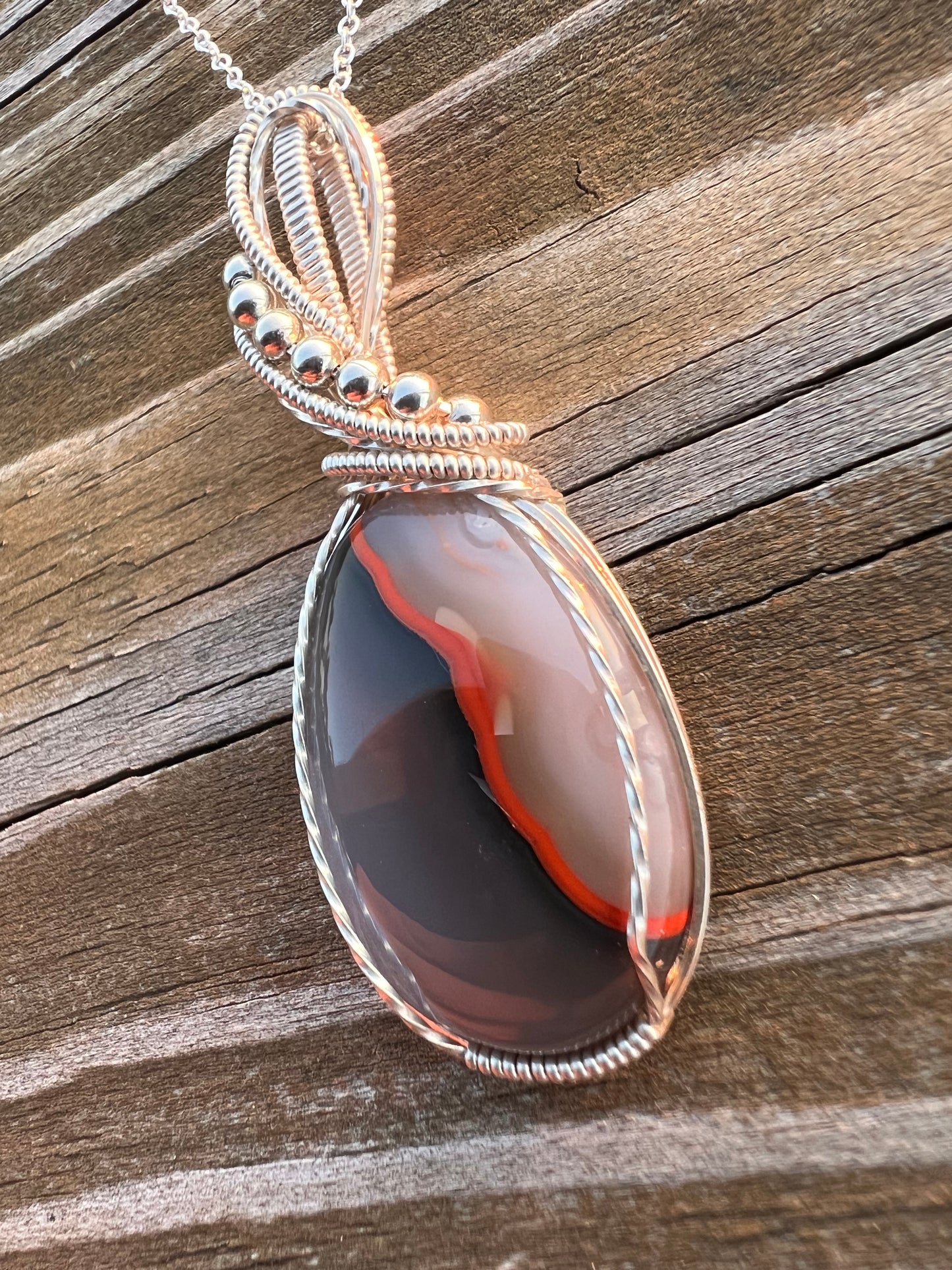 Kentucky Agate Pendant