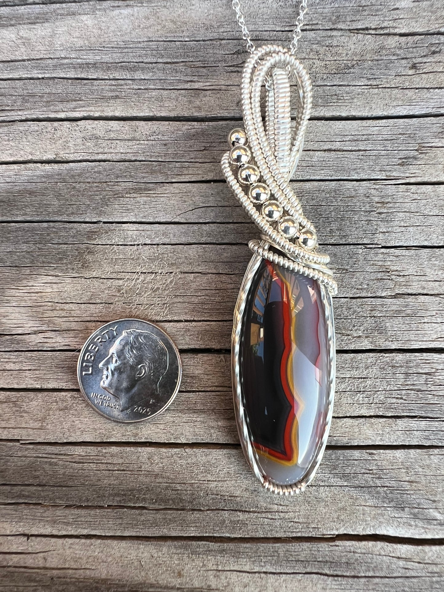 Kentucky Agate Pendant