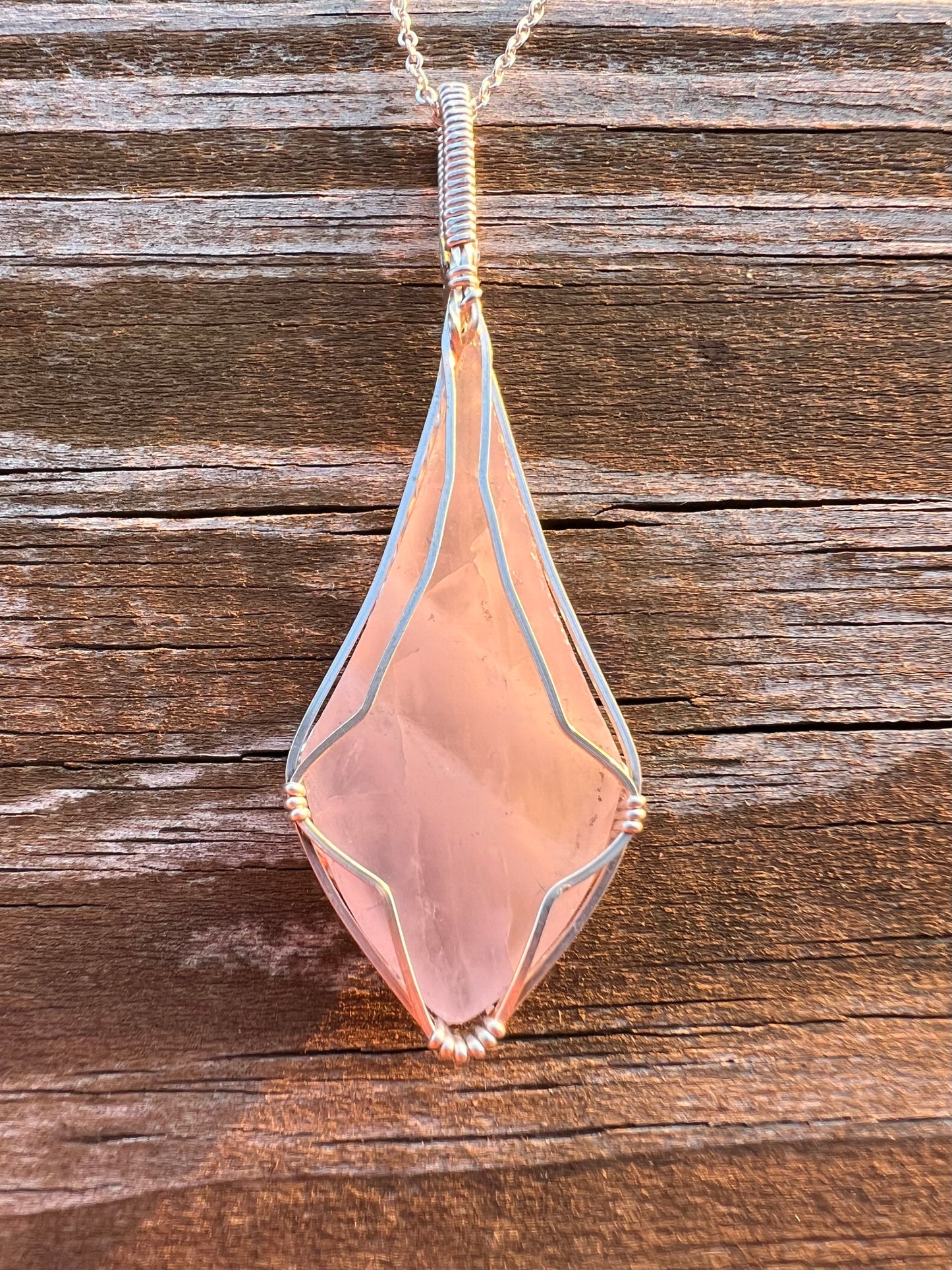 Rose Quartz Pendant
