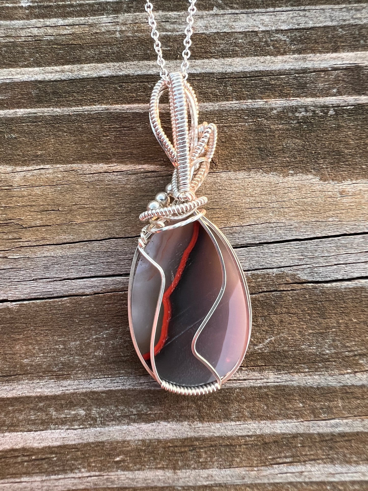 Kentucky Agate Pendant