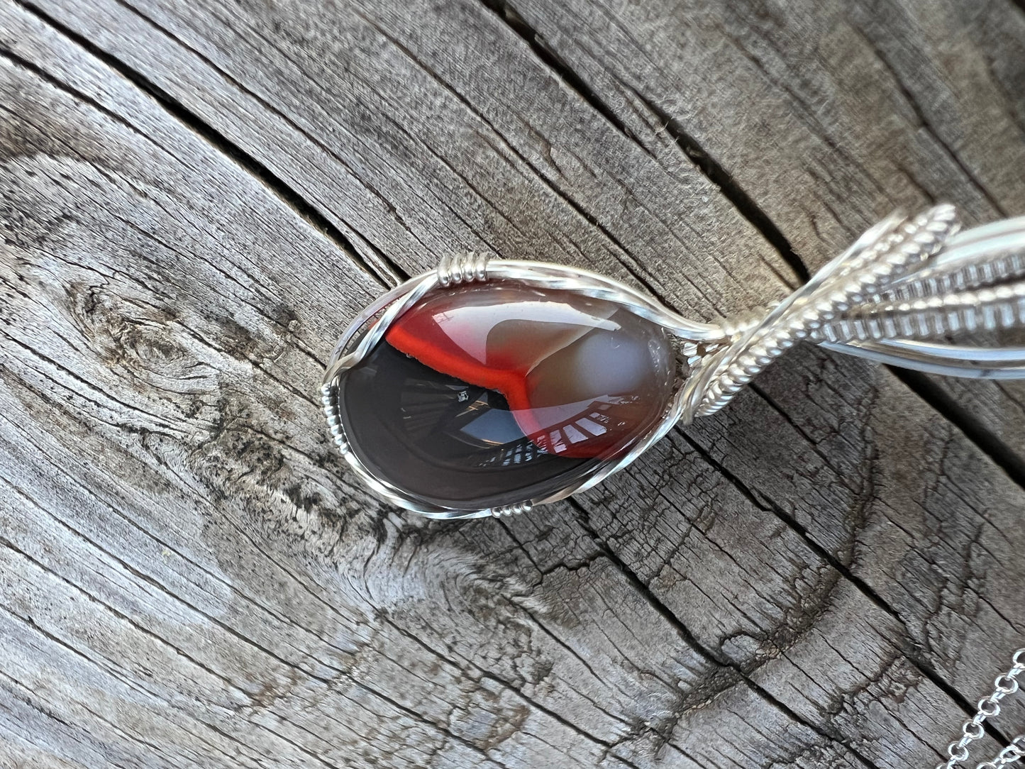 Kentucky Agate Pendant